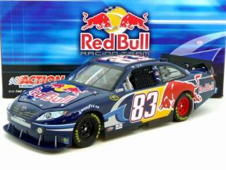 2010 Brian Vickers #83 Red Bull 124 Scale Diecast Car by Action 