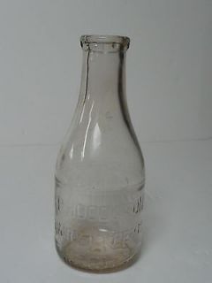 hood sons milk bottle vintage 1946  9 99  