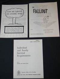 Early 1960s Civil Defense Pamphlets Manuals Nuclear Atom Bomb War 
