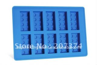 LEGO SHAPED BRICK ICE CUBE TRAY CHOCOLATE MOULD   SENT 1ST CLASS