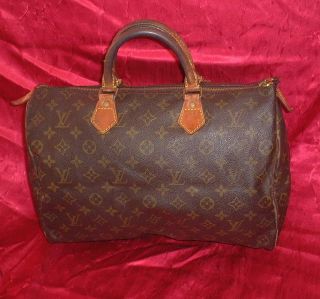 Louis Vuitton Speedy 35 Hand Bag M41526 Duffle Bag