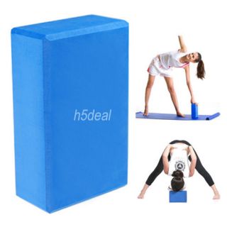   Block Foaming Foam Gym Exercise Brick Home Exercise Tool Blue Z