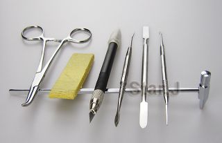 13pcs Dental Porcelain Ermine Brush Pen Set Dental Carving Hand Tools