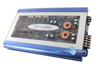 DP Audio DA1200 5 1200W 5 Channel Bridgeable MOSFET Car Stereo Power 