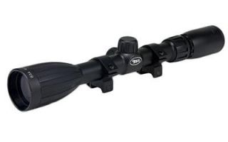 BSA Optics Special Series Rifle Scope 4 12x 40 30 30 Black 1 Rings 