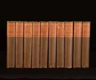 1906 10VOL The Novels and Letters of Jane Austen Stoneleigh Edition 