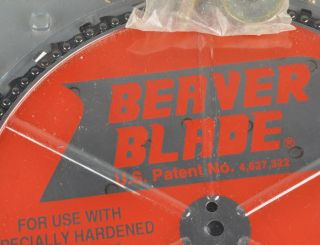 Beaver Blade 12 Chain Saw Teeth Gas Brush Cutter Blade