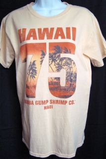 Bubba Gump Shrimp Co Maui Tee Shirt Size Small For Men or Women