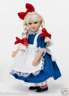 Alice in Wonderland Brynn Lee Middleton 7 Vinyl Doll 17021 Disney COA 