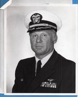 1977 78 Captain Edward O Buchanan CO LKA 115 USS Mobile Photo Document 