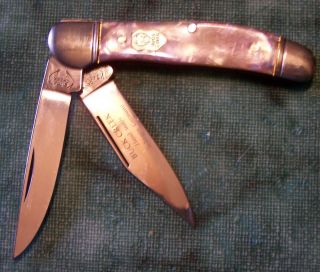 Buck Creek 2 Bladed Copperhead Pocket Knife