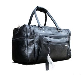   Leather Duffel Duffle Bag Tote Bag Gym Sports Shoulder Bag