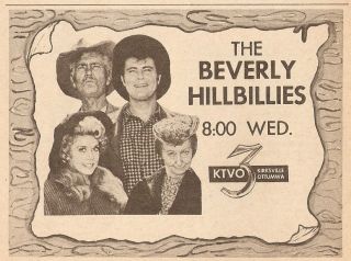   tv ad Beverly Hillbillies Jed Throws a Wingding Buddy Ebsen Irene Ryan
