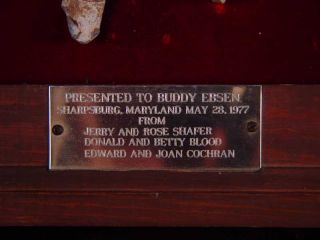 in the fact that they were valued possessions of buddy ebsen not in 