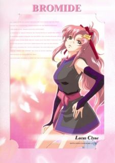 Gundam Seed Destiny Lacus Clyne Anime Bromide Card 0405