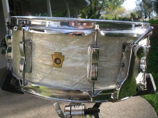 Ludwig WFL Snare Drum Buddy Rich Model 1957 Date Stamp