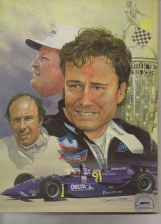 1996 Indianapolis 500 Yearbook Hungness Buddy Lazier