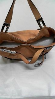 Michael Kors Brookton EW Large Double Strap Handbag Tan Bag Purse 