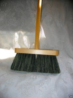 Broom Natural bristle head / hardwood handle sweep Linoleum Hardwood 