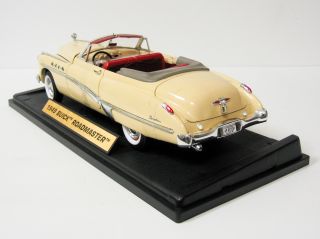 1949 Buick Roadmaster Diecast Model Car   Tan 118 Scale Motormax