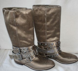 Guess Womens Summit Boots Brown New in Box $159 Retail