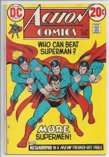  1973 418 Action Comics Who Can Beat Superman