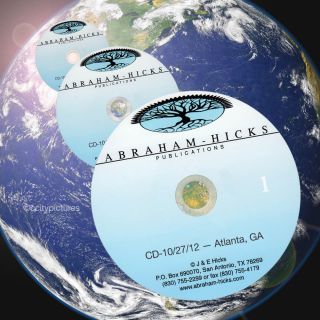 Abraham Hicks Esther 3 CDs 10/27/12 Atlanta, GA Complete Workshop 