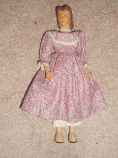 10 25 Wooden Artist Helen Bullard Holly Doll Original