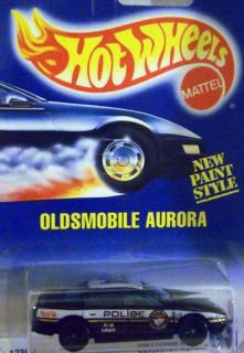 Hot Wheels 265 Oldsmobile Aurora K 9 Unit Police Car