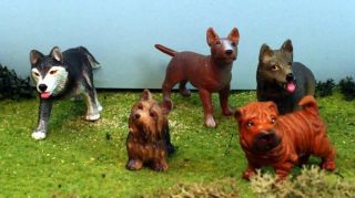   Dogs Set of 10 Plus Bonus Dog 2 Bully Brand Figures German