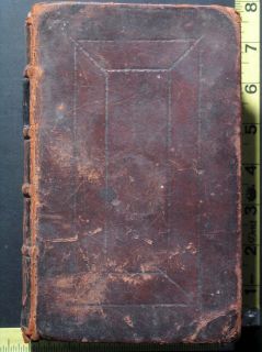   The Holy Bible Stereotyped by D. & G. Bruce Antique Leather Bound Book