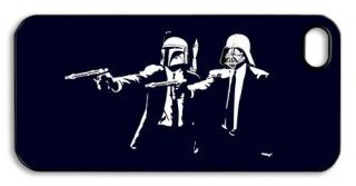   Star Wars Bounty Hunter Wanted Black Hard Case Apple iphone 4 4s Cover