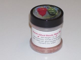 Hottest Party Gift Bruces Ghost Bloody Mary Mix Pepper Bhut Jolokia 