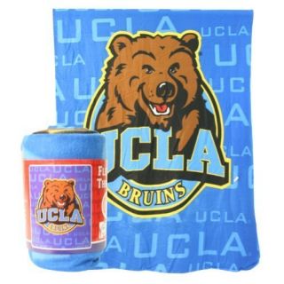 UCLA BRUINS Comfy Soft Fleece Throw Blanket 50x60 Logo New Free 