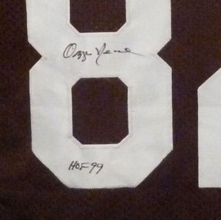 Ozzie Newsome Autographed Signed Cleveland Browns Size XL Jersey w 