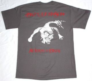 Bruce Dickinson Accident at Birth97 Iron Maiden New Grey Charcoal T 