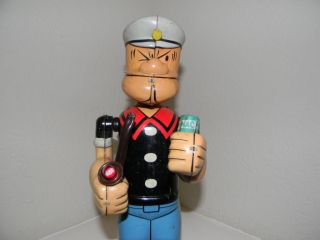 1950s 50s Bubble Blowing Popeye Linemar Marx Antique .