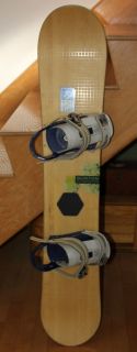 Used Burton Charger Snowboard with Freestyle Bindings