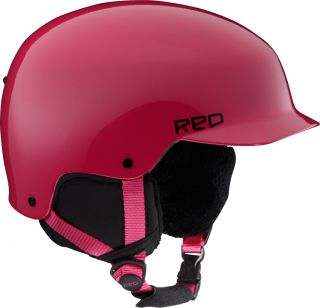 Burton Red Defy Helmet Youth Bright Pink Extra Large Ski Snowboard New 