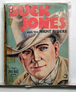 1937 Buck Jones Night Riders Big Big Book