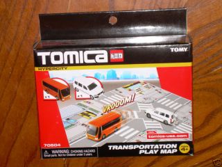 Tomy Tomica Hypercity 70504 Transportation Play Map Bus