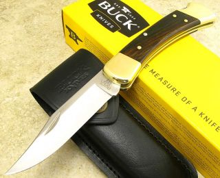 Buck Made in USA 110BRS Classic Folding Hunter Clip Blade Pocket Knife 