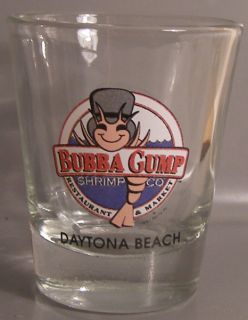 Bubba Gump Shrimp Company Daytona Beach Shot Glass 2041