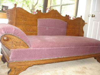 Antique Louis Buckner Fainting Couch