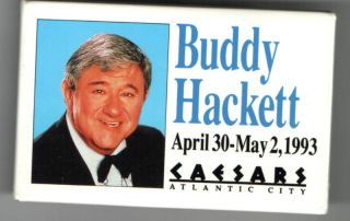 Old Buddy Hackett Pin Comedian Atlantic City Premium