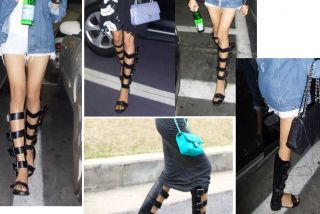   Gladiator Boots Sandal with Burkle Detailed Hot in Hollywood