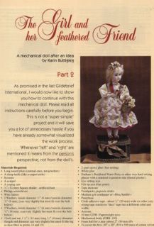 Gildebrief 1 1993 Dollmaking Antique Dress Patterns