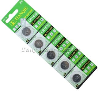 5pcs CR1632 CR 1632 3V Lithium Coin Cell Button Battery Batteries
