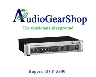 Bugera BVP5500 Classic Bass Amplifier Head 550 Watts