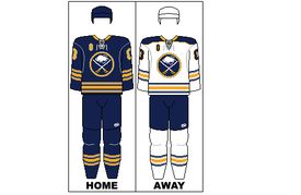 NHL New York Buffalo Sabres Hockey Jersey Replica Size XXL Division 